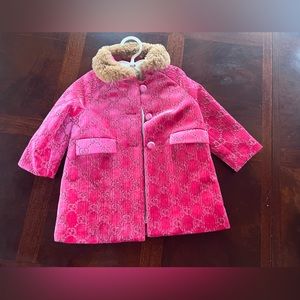 Gucci pink coat